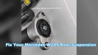 Remplacement de l'amortisseur arrière de la Mercedes W205