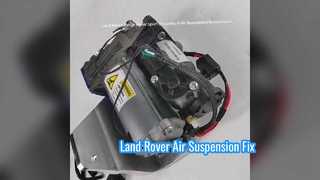 Remplacement du compresseur de suspension pneumatique Land Rover