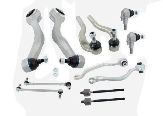 A2123201189, A2123201289, A2123302203, A2123308200, A2123302303 Pour Mercedes-Benz E250 W212 W204 C207 Kit de bras de suspension avant avec rotule et biellette de barre stabilisatrice