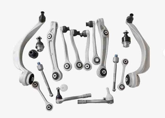 16 pièces de bras de contrôle de la suspension avant + kit de joints à billes 4H0407505E 4H0407510F pour Audi A8 D4 S8