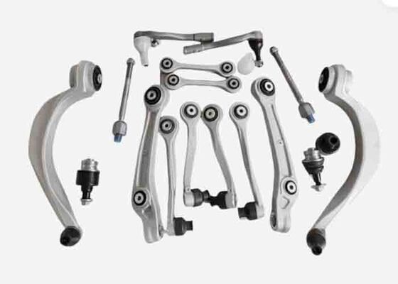 16 pièces de bras de contrôle de la suspension avant + kit de joints à billes 4H0407505E 4H0407510F pour Audi A8 D4 S8